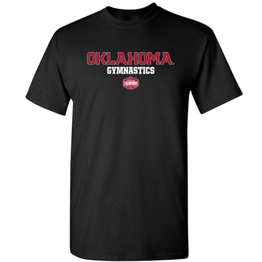 Oklahoma - NCAA Women's Gymnastics : Aspen Lenczner - T-Shirt-0