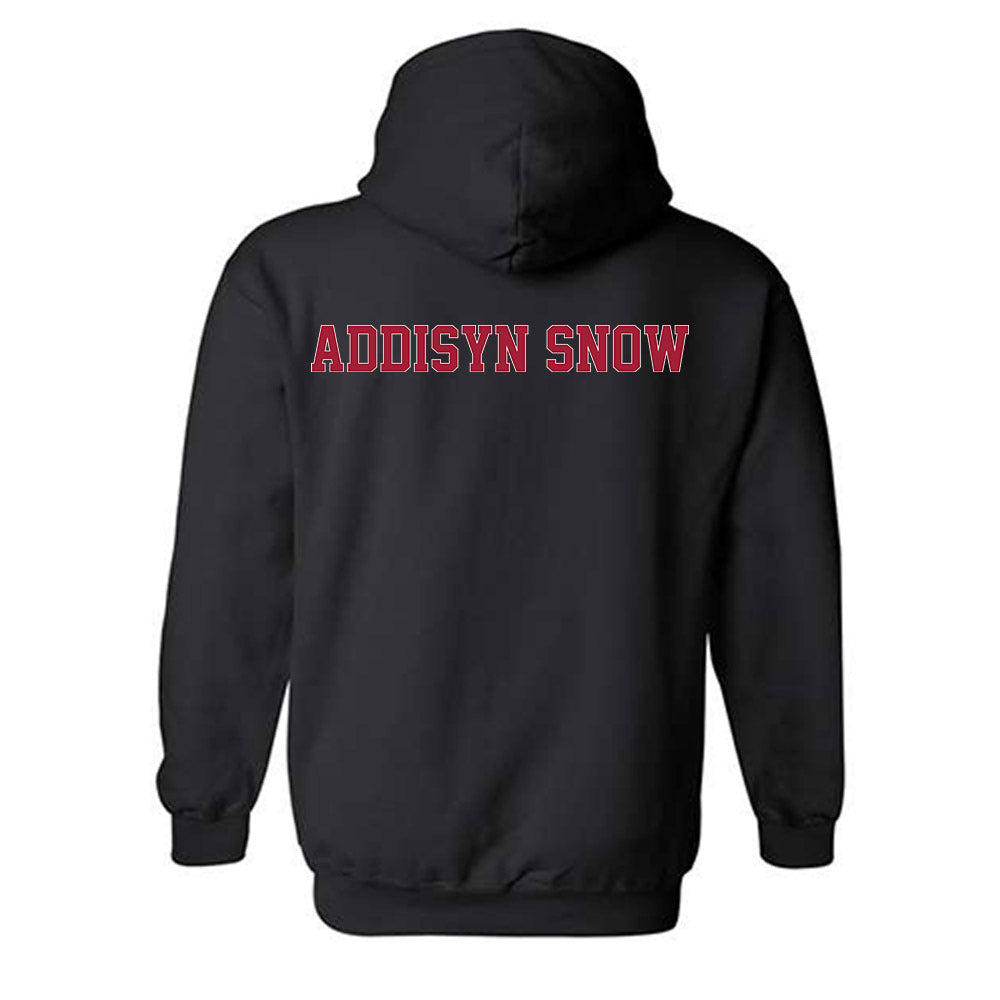 Oklahoma - NCAA Women's Gymnastics : Addisyn Snow - Classic Shersey Hooded Sweatshirt-1