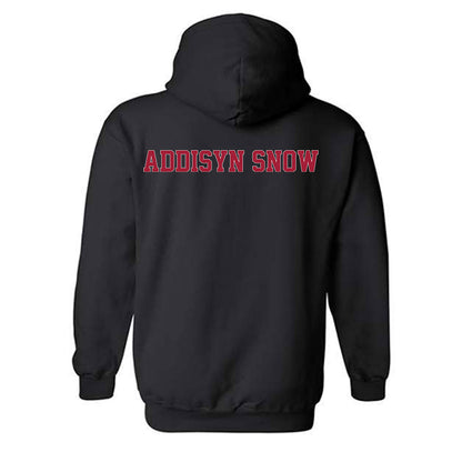 Oklahoma - NCAA Women's Gymnastics : Addisyn Snow - Classic Shersey Hooded Sweatshirt-1