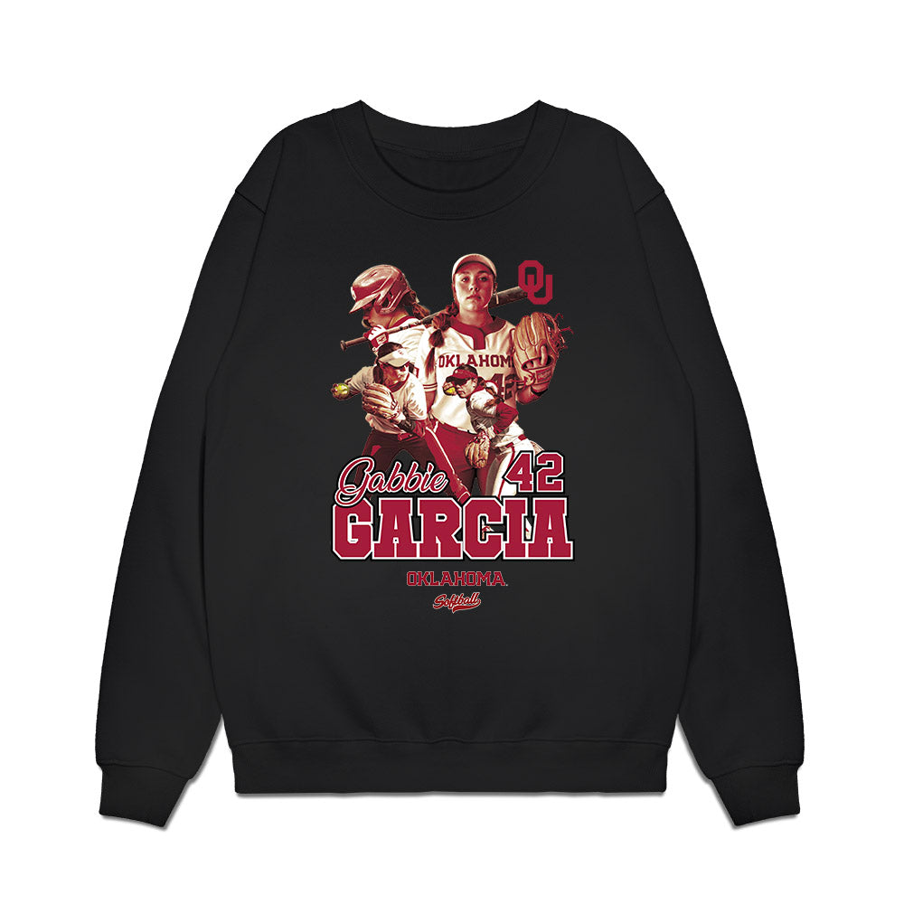 Oklahoma - NCAA Softball : Gabriella Garcia - Premium Crewneck Sweatshirt-0