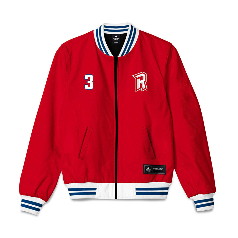 Radford - NCAA Men's Basketball : Jaylon Johnson - Bomber Jacket-0