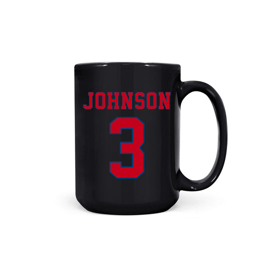 Radford - NCAA Men's Basketball : Jaylon Johnson - Coffee Mug-0