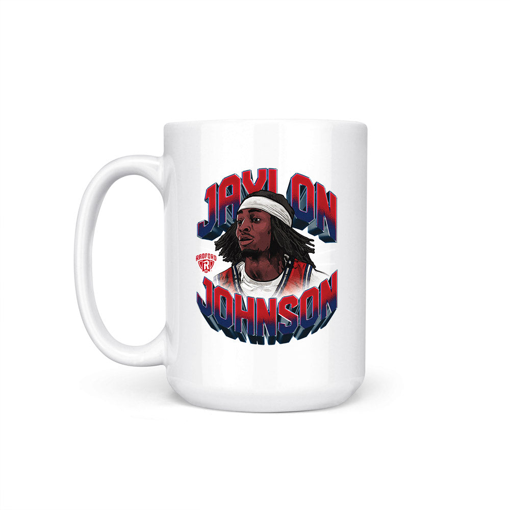 Radford - NCAA Men's Basketball : Jaylon Johnson - Coffee Mug-1