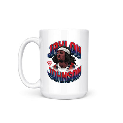 Radford - NCAA Men's Basketball : Jaylon Johnson - Coffee Mug-1