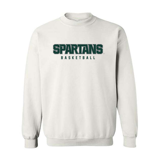 Michigan State - NCAA Men's Basketball : Carson Cooper - Classic Shersey Crewneck Sweatshirt-0