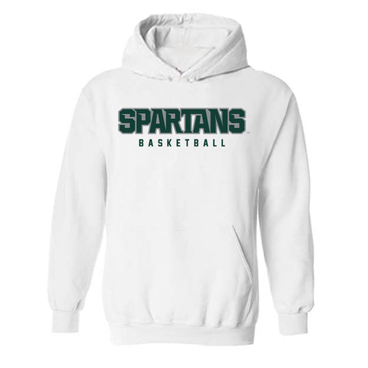 Michigan State - NCAA Men's Basketball : Carson Cooper - Classic Shersey Hooded Sweatshirt-0