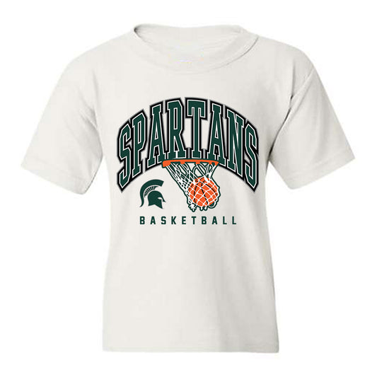 Michigan State - NCAA Men's Basketball : Carson Cooper - Sports Shersey Youth T-Shirt-0