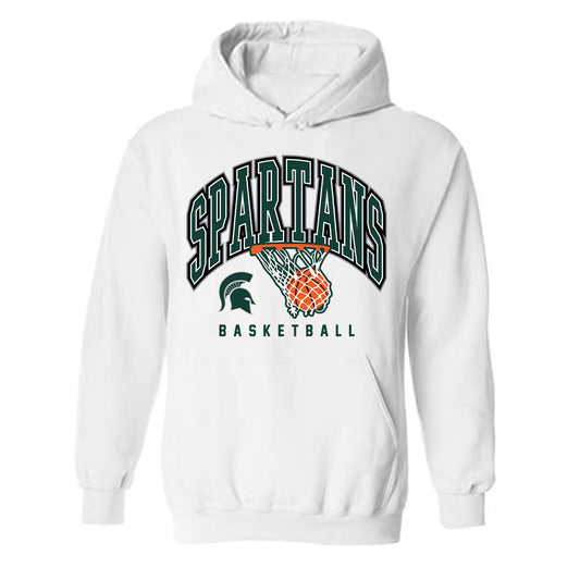 Michigan State - NCAA Men's Basketball : Carson Cooper - Sports Shersey Hooded Sweatshirt-0