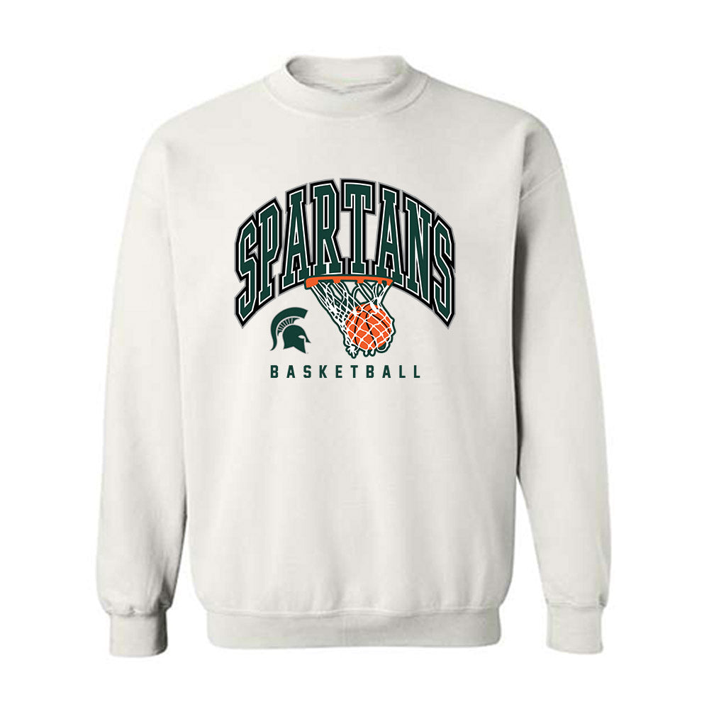Michigan State - NCAA Men's Basketball : Carson Cooper - Sports Shersey Crewneck Sweatshirt-0