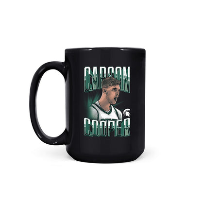 Michigan State - NCAA Men's Basketball : Carson Cooper - Coffee Mug-1