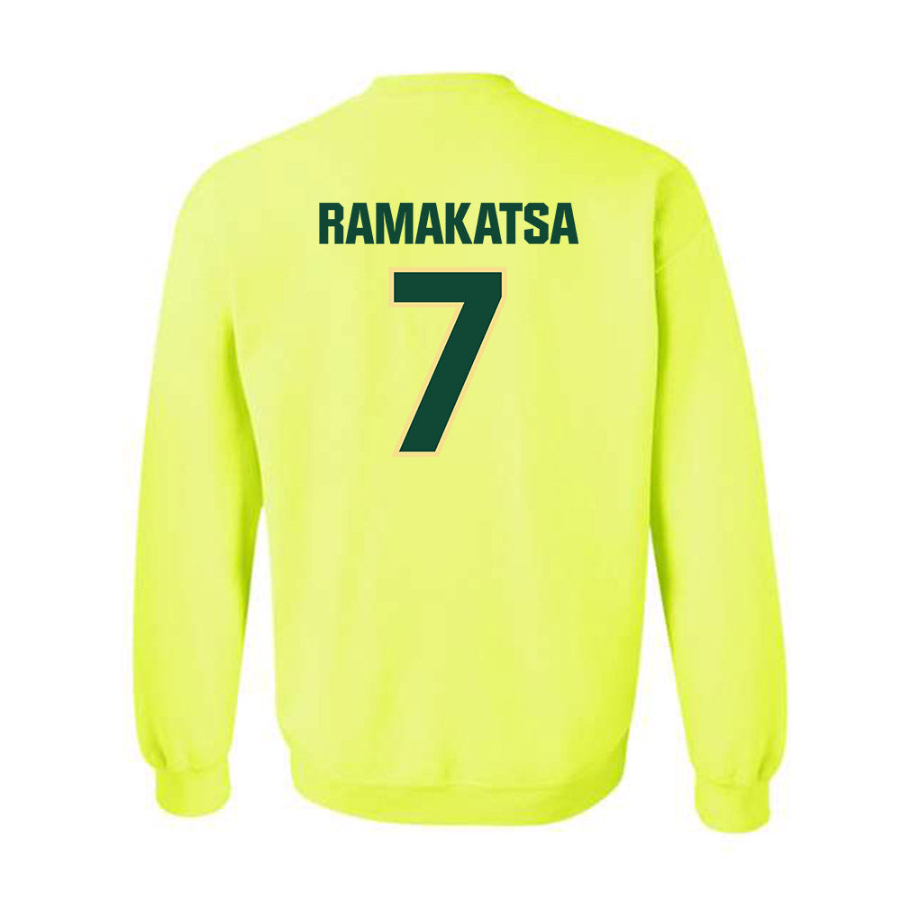 Cal Poly - NCAA Men's Soccer : Bakuena Ramakatsa - Classic Shersey Crewneck Sweatshirt-1