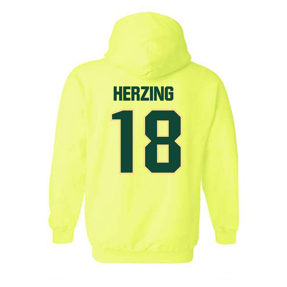 Cal Poly - NCAA Women's Soccer : Kenzie Herzing - Classic Shersey Hooded Sweatshirt-1