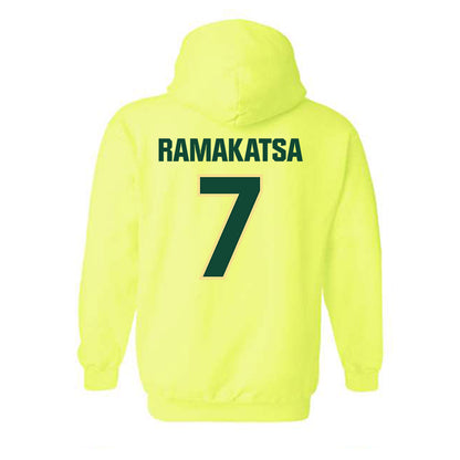 Cal Poly - NCAA Men's Soccer : Bakuena Ramakatsa - Classic Shersey Hooded Sweatshirt-1