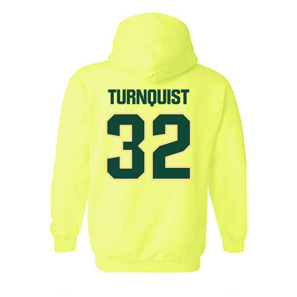 Cal Poly - NCAA Baseball : Carson Turnquist - Classic Shersey Hooded Sweatshirt-1