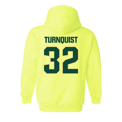 Cal Poly - NCAA Baseball : Carson Turnquist - Classic Shersey Hooded Sweatshirt-1