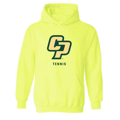 Cal Poly - NCAA Men's Tennis : Aaron Eliscu - Classic Shersey Hooded Sweatshirt-0