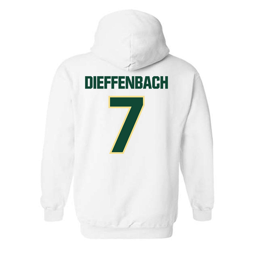 Cal Poly - NCAA Football : Ty Dieffenbach - Classic Shersey Hooded Sweatshirt-1