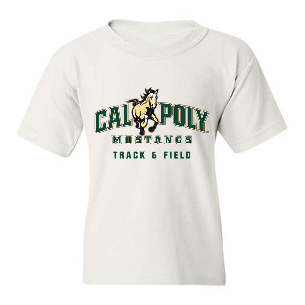 Cal Poly - NCAA Men's Track & Field : Colby Neron - Classic Shersey Youth T-Shirt-0