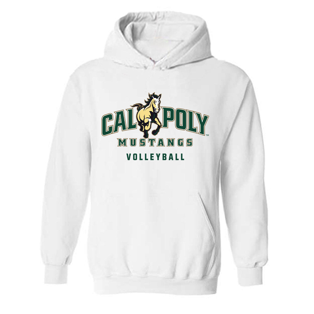 Cal Poly - NCAA Women's Volleyball : Annabelle Thalken - Classic Shersey Hooded Sweatshirt-0