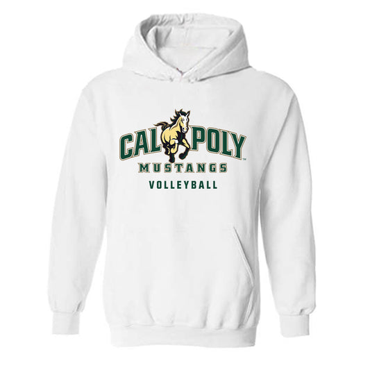 Cal Poly - NCAA Women's Volleyball : Annabelle Thalken - Classic Shersey Hooded Sweatshirt-0