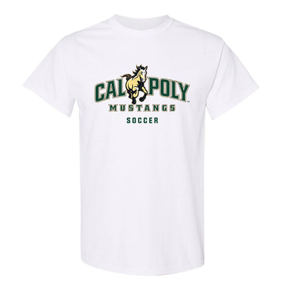 Cal Poly - NCAA Women's Soccer : Caylie Button - Classic Shersey T-Shirt-0