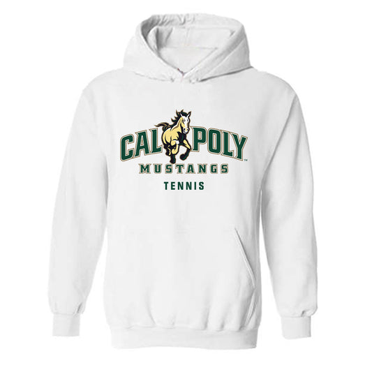 Cal Poly - NCAA Women's Tennis : Natalie Lynch - Classic Shersey Hooded Sweatshirt-0