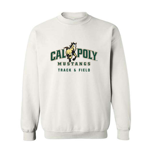Cal Poly - NCAA Men's Track & Field : Colby Neron - Classic Shersey Crewneck Sweatshirt-0