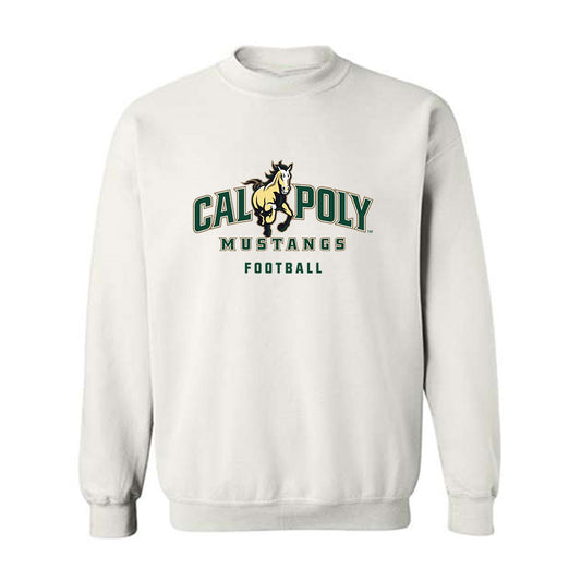 Cal Poly - NCAA Football : Spencer Moore - Classic Shersey Crewneck Sweatshirt-0
