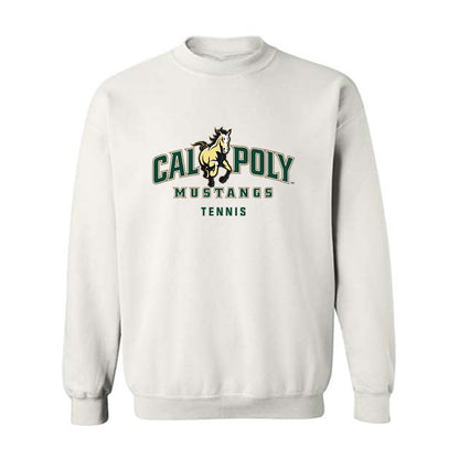 Cal Poly - NCAA Men's Tennis : Aaron Eliscu - Classic Shersey Crewneck Sweatshirt-0