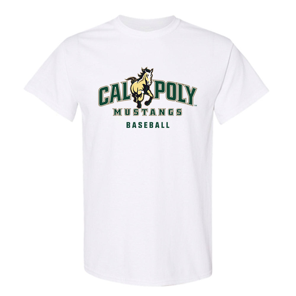 Cal Poly - NCAA Baseball : Ethan Marmie - Classic Shersey T-Shirt-0