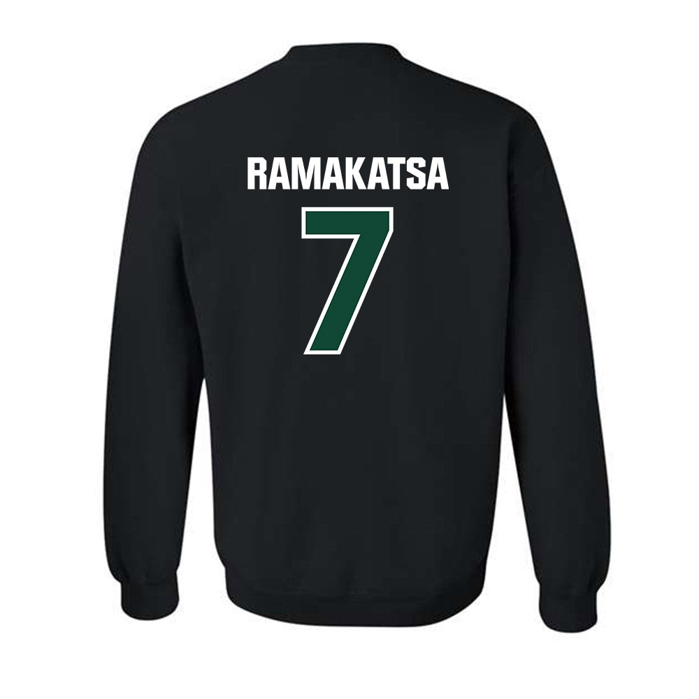 Cal Poly - NCAA Men's Soccer : Bakuena Ramakatsa - Classic Shersey Crewneck Sweatshirt-1