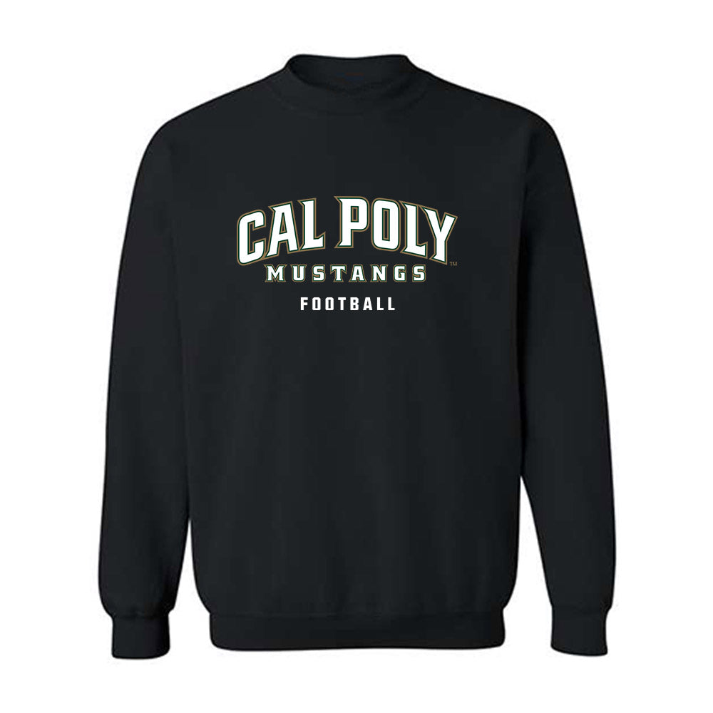 Cal Poly - NCAA Football : Kaleb Pleis - Classic Shersey Crewneck Sweatshirt-0