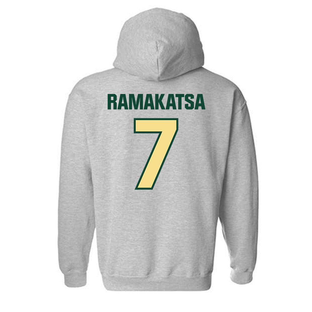 Cal Poly - NCAA Men's Soccer : Bakuena Ramakatsa - Classic Shersey Hooded Sweatshirt-1