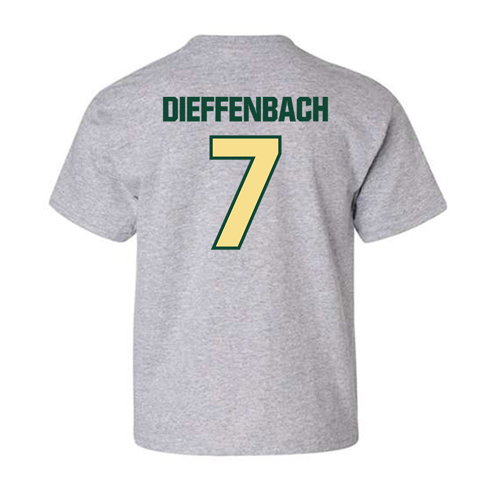 Cal Poly - NCAA Football : Ty Dieffenbach - Classic Shersey Youth T-Shirt-1
