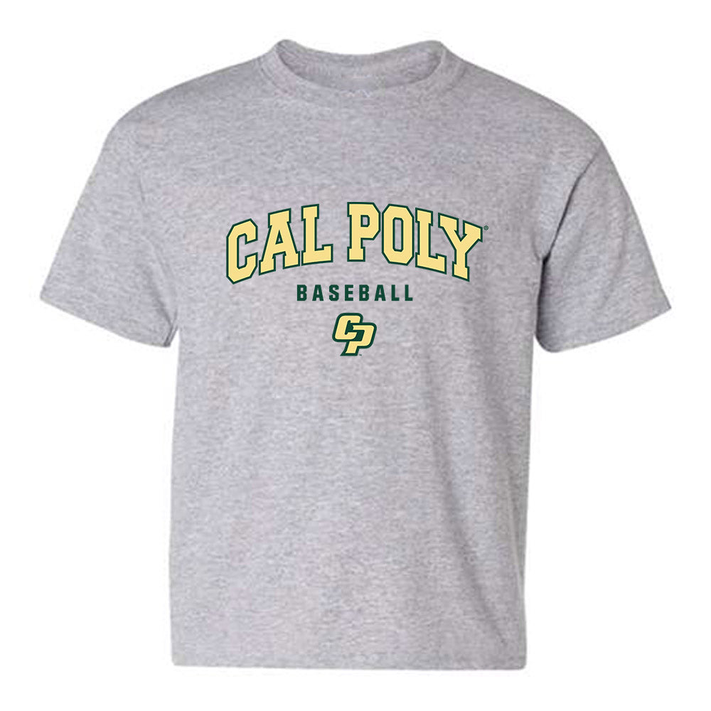 Cal Poly - NCAA Baseball : Troy Cooper - Classic Shersey Youth T-Shirt-0