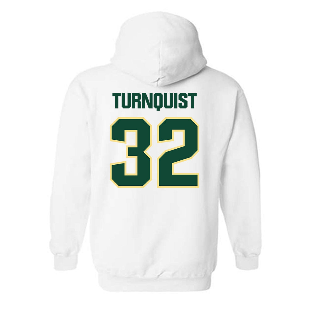 Cal Poly - NCAA Baseball : Carson Turnquist - Classic Shersey Hooded Sweatshirt-1