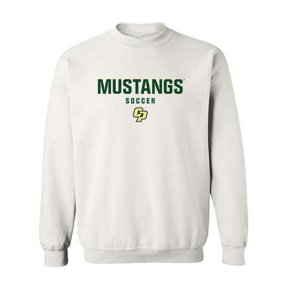 Cal Poly - NCAA Women's Soccer : Caylie Button - Classic Shersey Crewneck Sweatshirt-0