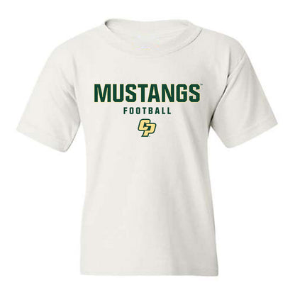 Cal Poly - NCAA Football : Ty Dieffenbach - Classic Shersey Youth T-Shirt-0