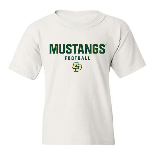 Cal Poly - NCAA Football : Ty Dieffenbach - Classic Shersey Youth T-Shirt-0