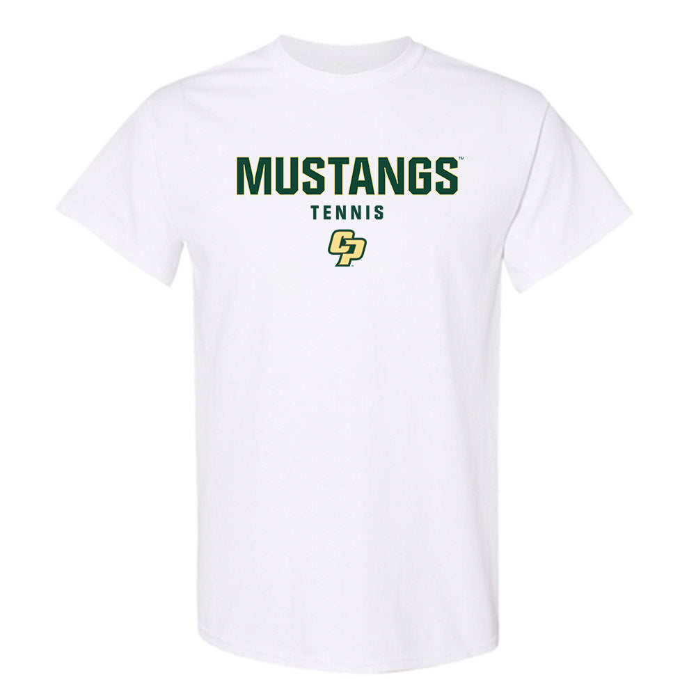 Cal Poly - NCAA Men's Tennis : Aaron Eliscu - Classic Shersey T-Shirt-0