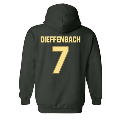 Cal Poly - NCAA Football : Ty Dieffenbach - Classic Shersey Hooded Sweatshirt-1