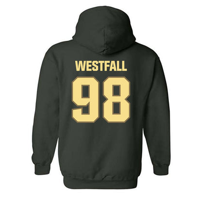 Cal Poly - NCAA Football : Luke Westfall - Classic Shersey Hooded Sweatshirt-1