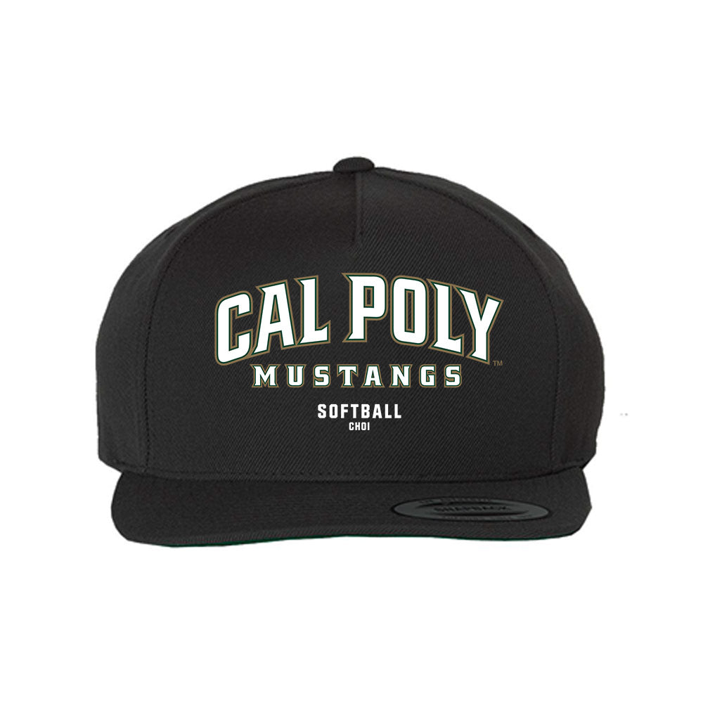 Cal Poly - NCAA Softball : Karina Choi - Snapback Hat-0