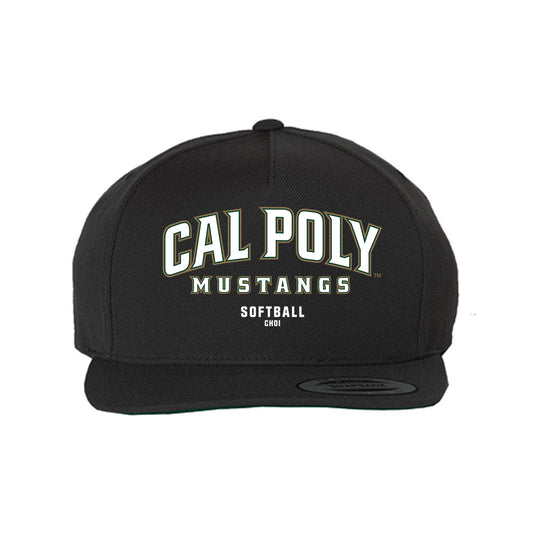 Cal Poly - NCAA Softball : Karina Choi - Snapback Hat-0