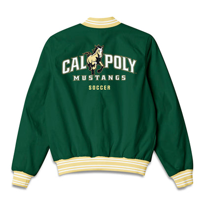 Cal Poly - NCAA Women's Soccer : Shannon Porubski - Bomber Jacket-1