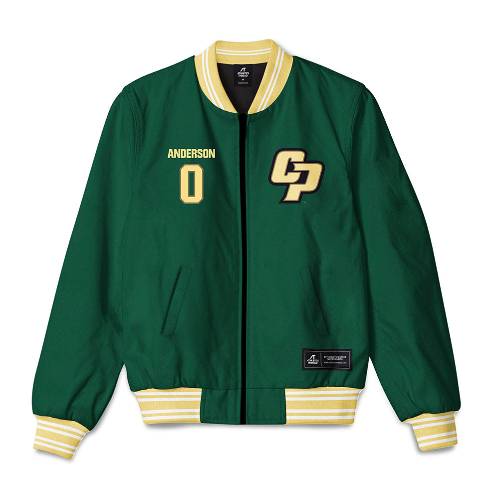 Cal Poly - NCAA Women's Soccer : Cara Anderson - Bomber Jacket-0