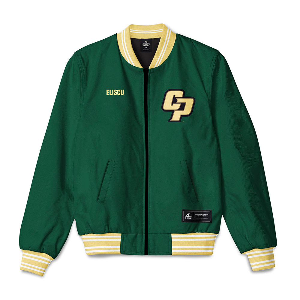 Cal Poly - NCAA Men's Tennis : Aaron Eliscu - Bomber Jacket-0