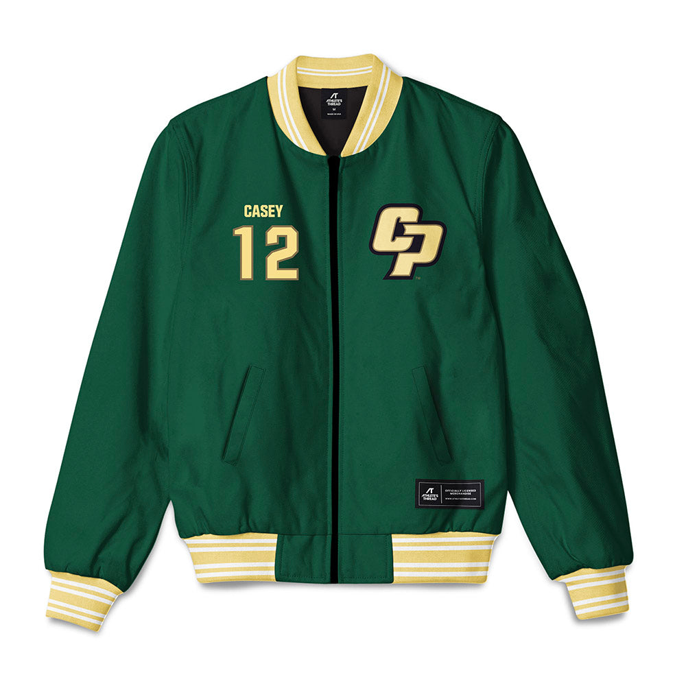 Cal Poly - NCAA Men's Soccer : Tanner Casey - Bomber Jacket-0