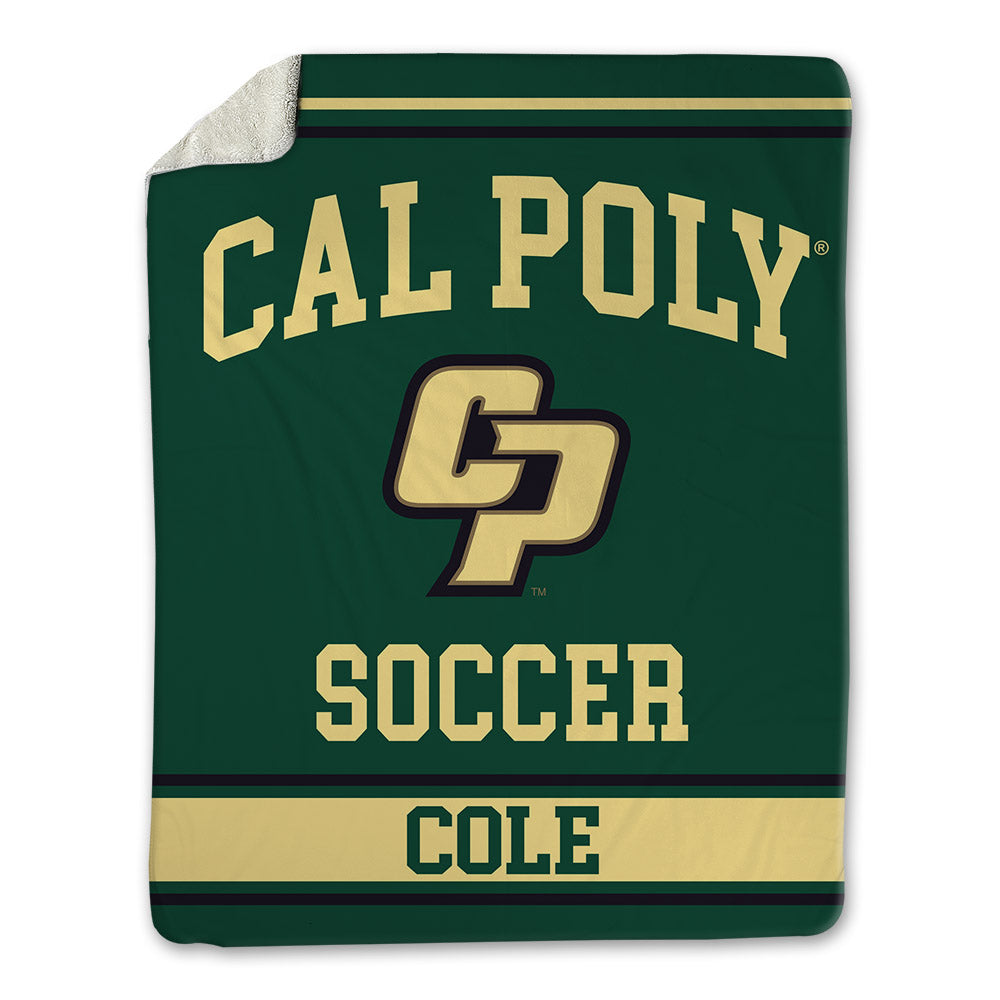 Cal Poly - NCAA Women's Soccer : Brennan Cole - Blanket-0