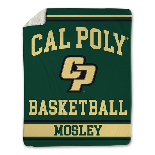 Cal Poly - NCAA Men's Basketball : Jackson Mosley - Blanket-0